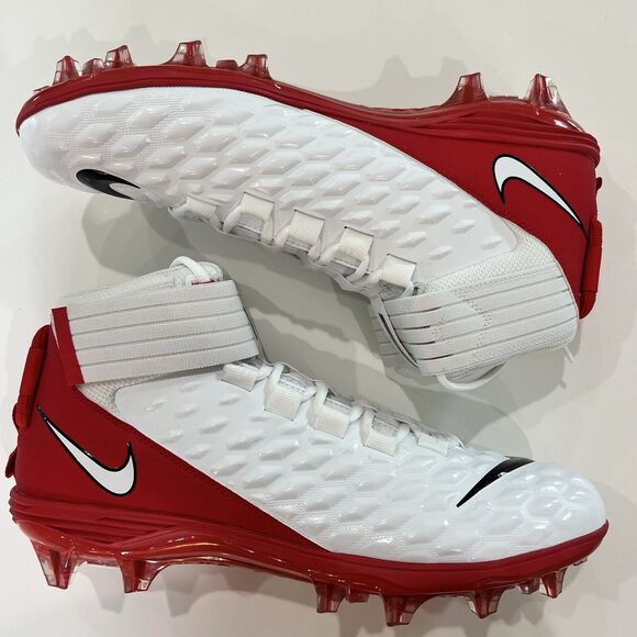 Nike Force Savage Pro 2 PE Ohio State Football Cleats Red Men Sz 12.5 BV3969-104 main image 9